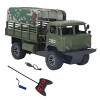 Stylebest Camion Militaire RC Camion Militaire Télécommandé, 4 Canaux Tente Détachable Camion Militaire de Véhicule Télécomma