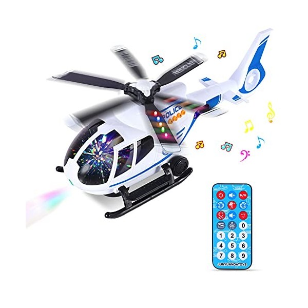 SHANNA Jeu pour VéHicule AéRien,Télécommande Infrarouge de Jouet hélicoptère, Avion Car Toy avec Ensemble Jouets éDucatifs po