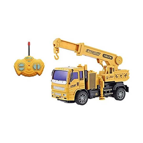 JUINSA- Camion Grua radiocommande 7 Fonctions 19 cm, 700752, Multicolore