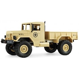 Amewi Militär sandfarben + Uhr Does Not Apply U.S. Truck Militaire 4WD 1:16 RTR Sable + Horloge, 22328, One Size