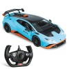 MONDO Motors, Lamborghini Huracan STO 2,4 GHz, Modèle à léchelle 1 : 14, jusquà 10 km/h de Vitesse, Voiture Jouet pour Enfa