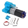 Alomejor Bote de Vitesses de Moteur RC 370 Bote de Vitesses de Transmission RC pour Camion WPL B1 B-1 C14 C-14 1/16 RC Bleu 