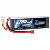 Zeee 3S Lipo Batterie 5200mAh 11,1V 60C 3S Batterie RC avec connecteur T pour FPV Racing Drones Vélo de Route Quadcopters Avi