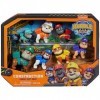 Rubble and Crew, Coffret Cadeau Figurines avec 7 Figurines articulées à Collectionner, Jouets pour Filles et garçons à partir