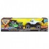 Monster Jam, Camions télécommandés Officiels exclusifs Amazon Grave Digger vs. Megalodon Racing Rivals, échelle 1:24 Uniquem