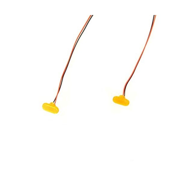 Carson 500907382 Feu de gabarit Orange 1:14 7,2-12 V Accessoires pour camions Tamiya, Rechange, pièces de Tuning, modélisme, 