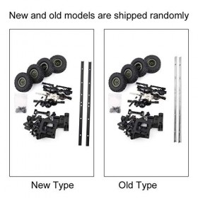 Shanrya Châssis de Camion Militaire, remorque de réservoir dhuile de pièce de Bricolage en métal + en Plastique pour Camion 