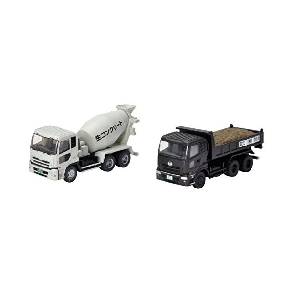 TomyTEC Camion-Benne 972945 et mélangeur à béton modèle Kit