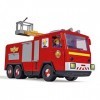 SIMBA - Sam le Pompier - Camion Jupiter Série 13 - Figurines Sam + Radar Incluses - Fonctions Sonores et Lumineuses - Nombreu