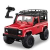 Goolsky MN-D90 Rock RC Crawler 1/12 4WD 2.4G Camion Télécommande à Grande Vitesse de la Voiture de Camion de Route RC a mené 