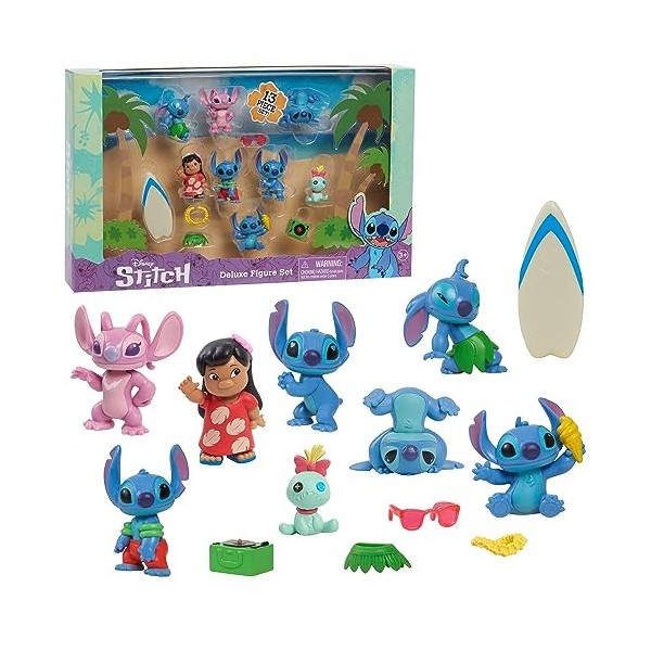 Stitch- Disneys Lilo Deluxe Figuren-Set, 13-teilig, 46259