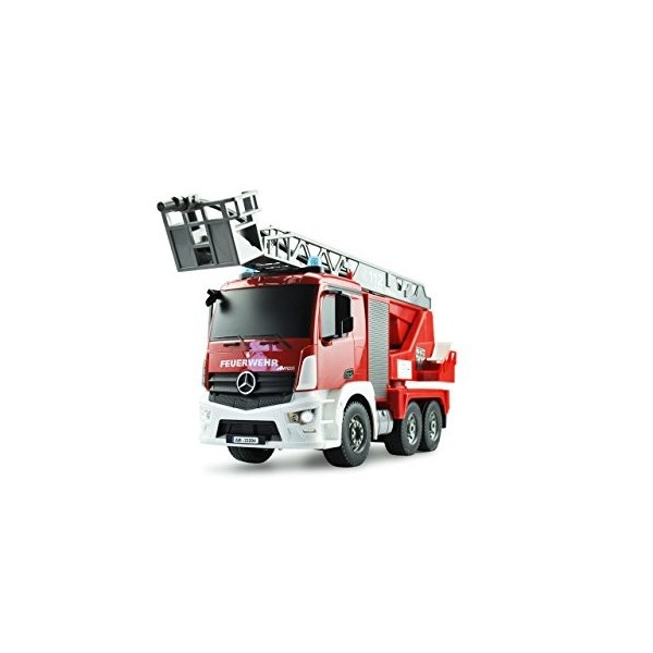 Amewi 22204 – Mercedes Benz Camion de pompier radiocommandé, 1 : 20