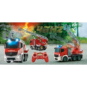 Jamara - 404960 - Mercedes Antos - 2,4 GHz - Echelle 1/20 - Rouge/Blanc