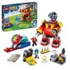 LEGO 76993 Sonic The Hedgehog Sonic Contre Le Death Egg Robot du Dr. Eggman, Jouet pour Enfants, avec Sphère de Vitessse et L