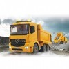 Jamara - 404940 - Basculeur - Mercedes Arocs - 2,4 GHz - Echelle 1/20 - Jaune