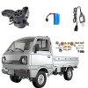 EastVita WPL D12 1/10 2,4 G 2WD Camion Crawler Off Road RC Véhicule Model Toy 1 Batterie