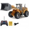 BTSOAR 5 canaux RC Construction Bulldozer Jouet Télécommande Tracteur Camion Chargeur Avant Excavatrice Véhicule Fonctionnell