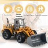 BTSOAR 5 canaux RC Construction Bulldozer Jouet Télécommande Tracteur Camion Chargeur Avant Excavatrice Véhicule Fonctionnell