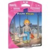 Playmobil 70972 Jeune Femme et Journal- City Life - La Maison Moderne - Un Personnage, Une Histoire Scène de Vie