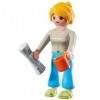 Playmobil 70972 Jeune Femme et Journal- City Life - La Maison Moderne - Un Personnage, Une Histoire Scène de Vie