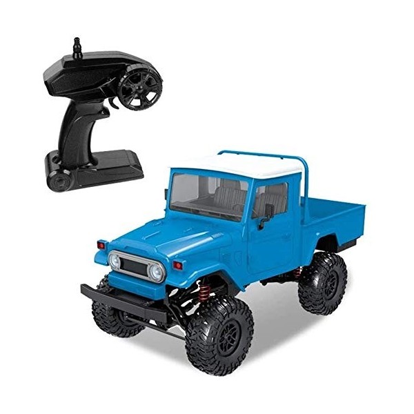 Zhangl Tout terrain 4 roues motrices 2.4G rechargeable Télécommande Buggy radiocommandé camion électrique jouet modèle de voi