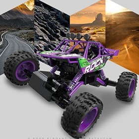HEBXMF RC Buggy Tout Terrain Haute Vitesse Escalade RC Véhicule 1/12 Modèle Voiture Télécommandée 2.4G Charge RC Voiture 4WD 