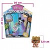 DOORABLES Disney, Coffret Multi Peek avec 5, 6 ou 7 Figurines Surprises, Nouvelle série Disney 100, 80 Personnages à Collecti