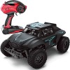 HEBXMF Voitures RC, véhicule Tout-Terrain télécommandé 2,4 G, Escalade Tout-Terrain Absorbant Les Chocs, Buggy RC 4 Roues mot