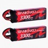 SANKAKU 3300mAh 100C Lipo Batterie 3S 11,1V Connecteur XT60 pour RC Buggy Véhicules Voiture Camion Réservoir Bateau RC Hobby 