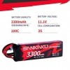 SANKAKU 3300mAh 100C Lipo Batterie 3S 11,1V Connecteur XT60 pour RC Buggy Véhicules Voiture Camion Réservoir Bateau RC Hobby 