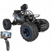 ZHRENXN Voiture Télécommandée avec Caméra HD 2.4Ghz 4WD Tout-Terrain Télécommande Voiture RC Camions Chenille Tout Terrain Du