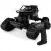 Sananke 2.4G 1/16 4WD RC Camion radiocommandé armée Chenille Tout-Terrain Voiture RTR Jouet véhicule Jouets, chenilles et Rou