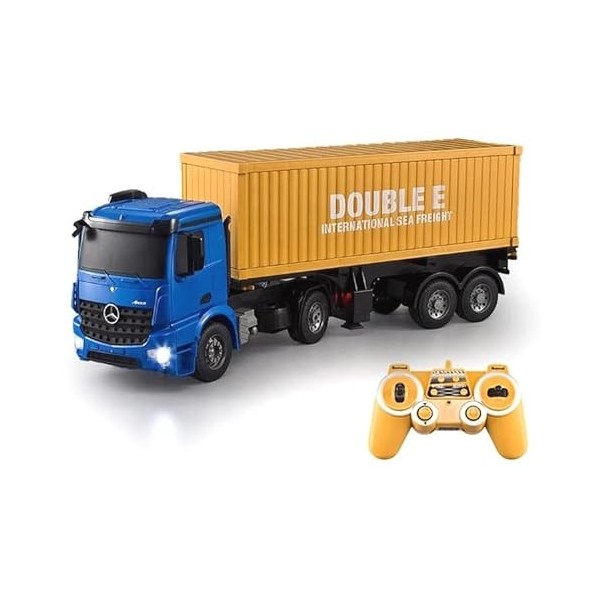 MODELTRONIC Camion porte-conteneurs Mercedes Benz Arocs Double E E564-003 à 2.4GHz Échelle 1:20