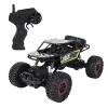 UimimiU Télécommande voiture 2.4g Camions de buggy gros pneu RC voiture rc camion camion hors route rochers rock crawlers 4x4