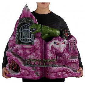 Les Maîtres De LUnivers Les Origines Coffret Montagne Du Serpent Avec 2 Figurines, Serpent Et Tête De Loup, Conçu Pour Figur