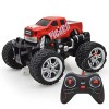 GLOYER Voiture télécommandée pour Enfants, Voiture de Course RC Tout-Terrain, Camion radiocommandé, véhicule SUV RC Jouets po