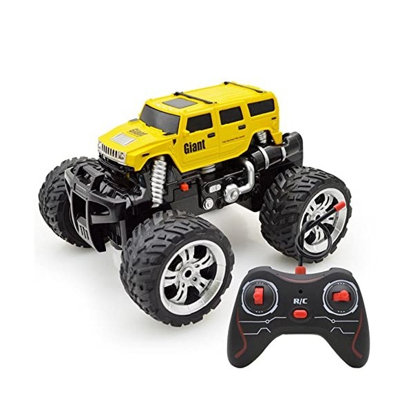 GLOYER Voiture télécommandée pour Enfants, Voiture de Course RC Tout-Terrain, Camion radiocommandé, véhicule SUV RC Jouets po