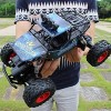 UimimiU Véhicule Hors Route RC Voiture 4WD Alliage descalade Alliage RC Truck Electric Off-Road Big-Road Absorption RC Racin