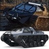 Mostop Télécommande Crawler Réservoir Haute Vitesse tout-terrain 4WD RC Voiture 2,4 Ghz RC Army Truck 1/12 Drift Tank RC Tank