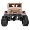 Dilwe Camion Militaire, 2,4 G 1/16 RC Crawler de Camion Militaire de modèle de véhicule de Jouet de Voiture télécommandée Jou