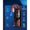 HOOVO 2S Batterie LiPo 7,4V 7200mAh 80C RC Batterie Étui Rigide avec Prise EC5 Batterie de Remplacement pour Voiture RC Camio