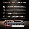 HRB 2PCS 3S 11.1V 5200mAh 50C Lipo Batterie pour RC Drone Hélicoptère Avion Quadricoptère Camion De Voiture Dean T Plug Styl