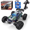 Gzsbaby Voitures RC haute vitesse 1:16 Camion télécommandé 4WD SUV avec télécommande 40+ km/h 2,4 G, voiture à vitesse rapide