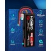 HOOVO 2S Batterie LiPo 7,4 V 7200 mAh 80 C RC Batterie Étui Rigide avec Prise en T Batterie de Remplacement pour Voiture RC C