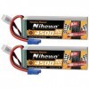 Nihewo 4s Lipo Batterie 14,8V RC Batterie 4500mAh 60C avec EC5 connecteur Compatible avec Arrma Axial Losi 1/8 Échelle RC Voi