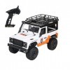 Goolsky MN99 RC Crawler 2.4Ghz 1/12 Hors Route Camions Brushed 4WD Voiture Tout-Terrain DEscalade,1 Batterie de Grande Capac