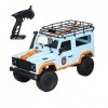 Goolsky MN99 RC Crawler 2.4Ghz 1/12 Hors Route Camions Brushed 4WD Voiture Tout-Terrain DEscalade,1 Batterie de Grande Capac