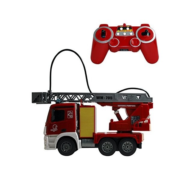 T2M- Camion de Pompiers RC Voitures radiocommandées, Pas de numéro, Non renseigné