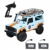 Goolsky Voiture Telecommandé Tout Terrain MN99, RC Crawler 2.4GHz 1/12 Hors Route Camions Brushed 4WD Tout-Terrain descalade