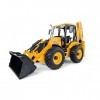 Carson 500907668 1:20 Tracto-Pelle JCB 2.4G 100% RTR - Véhicule de Chantier télécommandé pour Les Enfants à partir de 8 Ans, 